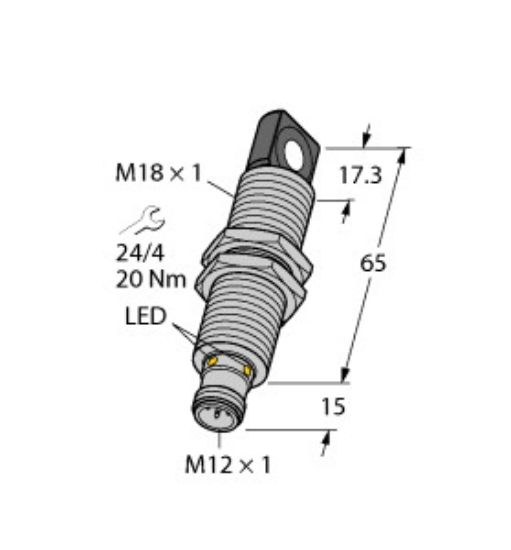 Picture of RU100U-M18MS-UP8X2-H1151