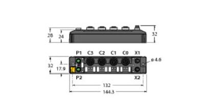 Picture of TBEN-S2-2RFID-4DXP