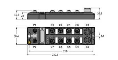 Picture of TBEN-L5-4RFID-8DXP-OPC-UA