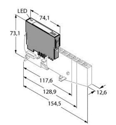 Picture of BL20-4DI-24VDC-P