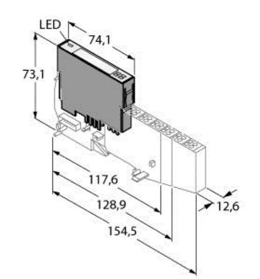 Picture of BL20-4DI-24VDC-P