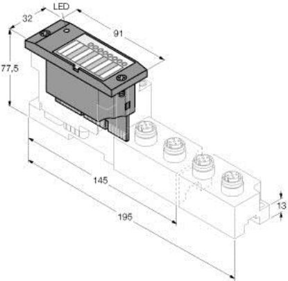 Picture of BL67-8DO-0.5A-P