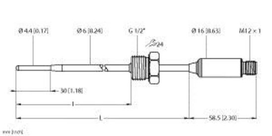 Picture of TTMS-206A-G1/2-LI6-H1140-L300/I250-0/500